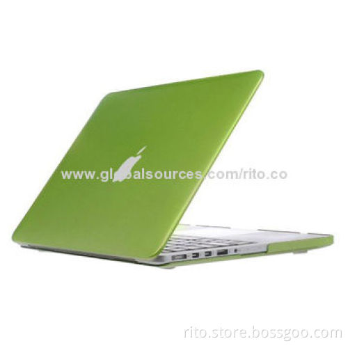 New Metallic Green Rubberized Hard Case for Macbook Pro 13" Retina
